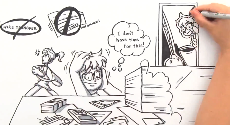 From the explanatory video on the Tipalti website
