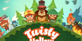 Arkadium's simple Twisty Hollow casual iOS game debuts today after a lot of effort