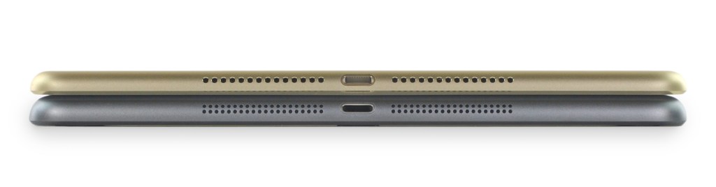 The new iPad Air 2 is thinner than previous iPad Air, and is even thinner than the iPhone 6.