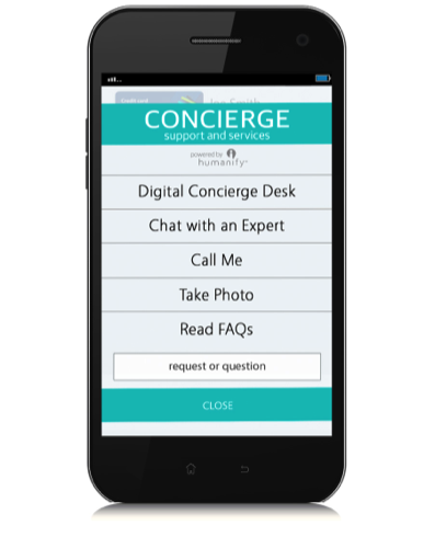 A screen from the Humanify platform