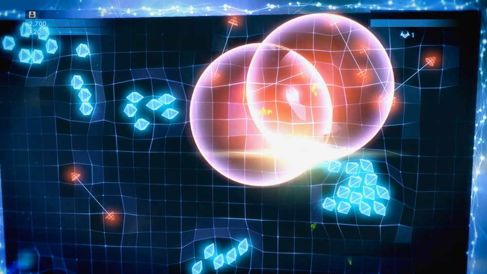 New barriers and walls add a unique additional challenge to Geometry Wars' mayhem.