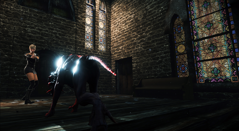 Alone in the Dark: Illumination church beast