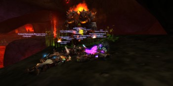 Players taste the flames of Sulfuron at World of Warcraft’s 10th birthday party