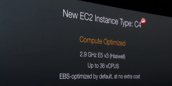 Amazon boosts cloud-computing performance with new C4 instances