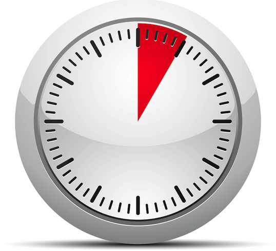 five minutes