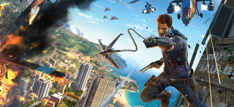 Just Cause 3 already looks plenty ridiculous. Good.