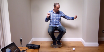 Watch a Microsoft engineer use Kinect and a Sphero to simulate telekinesis