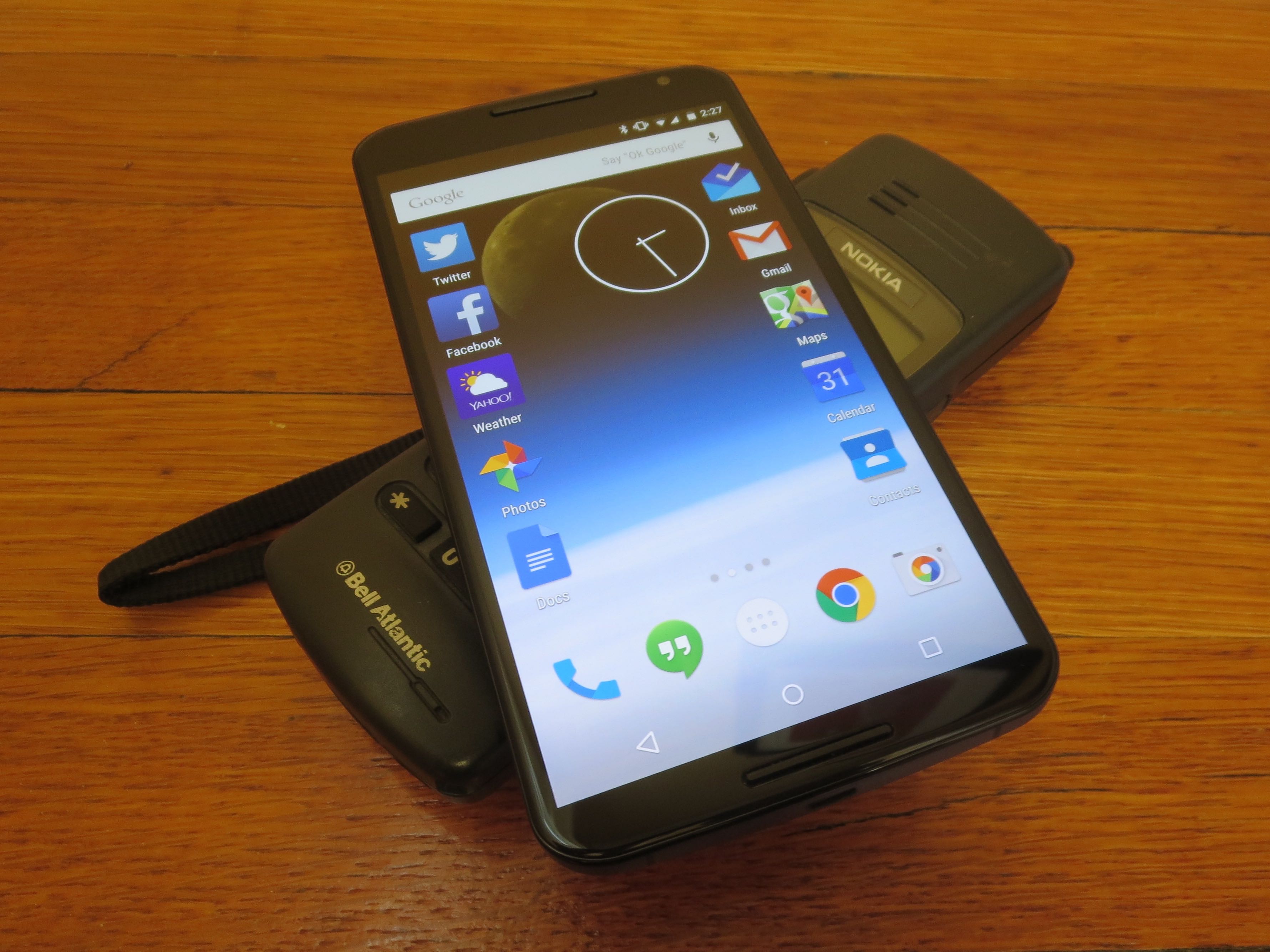 Nexus 6 size comparison
