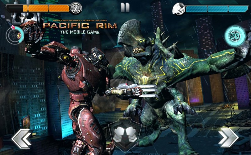 Reliance Games' Pacific Rim mobile game