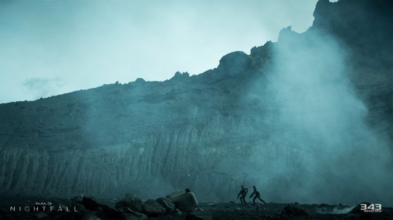 Halo: Nightfall scenery