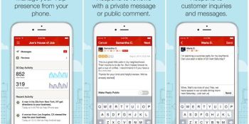 Yelp’s new mobile app lets merchants reply to ranting customers on the go