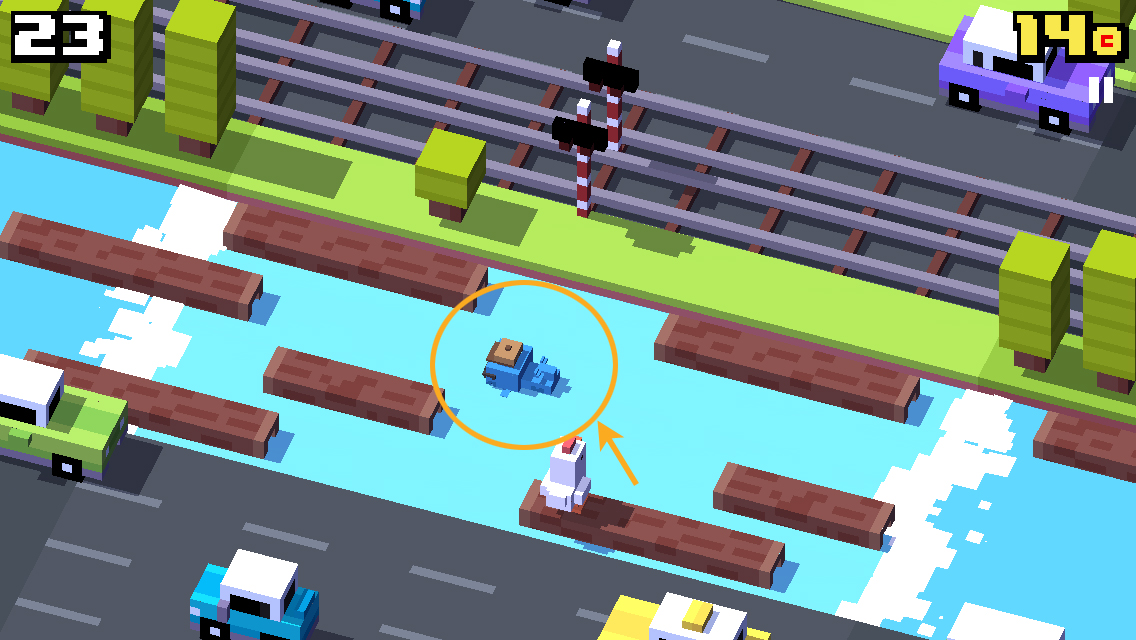 Crossy Road is endless Frogger.