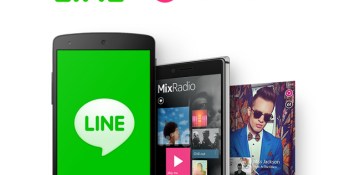 Messaging giant Line buys Microsoft-owned music streaming app MixRadio