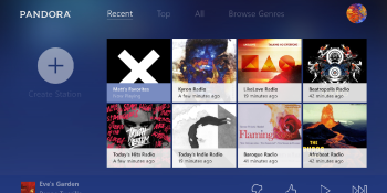 Pandora launches its first native game console app — and it’s for Xbox One