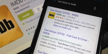 Amazon’s IMDb now lets you search for movies by saying ‘OK Google …’ on Android