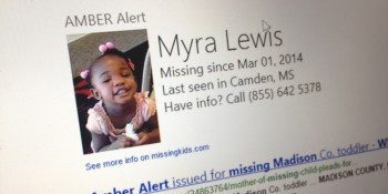 Microsoft adds AMBER missing children alerts to Bing search queries