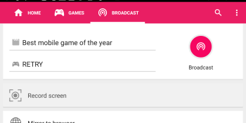 This Android app broadcasts any mobile game you want to stream
