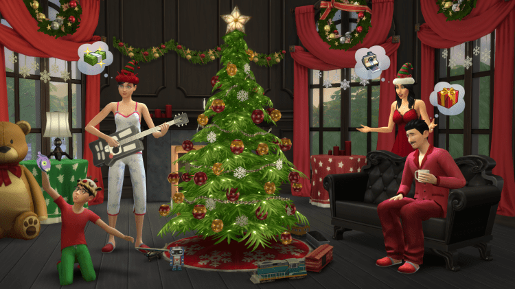The Sims 4 holiday