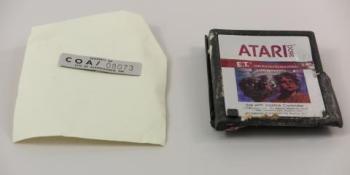 Trashed E.T. Atari 2600 cartridge from New Mexico landfill lands in Smithsonian