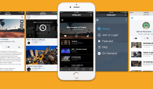 Additional screenshots showing off Vimeo's newly launched mobile site revamp.