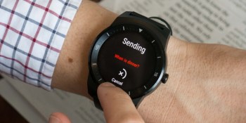 Awear wants you to use your fingers to send text messages from your smartwatch