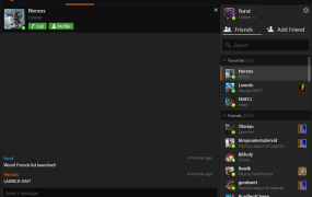 Curse Voice chat interface