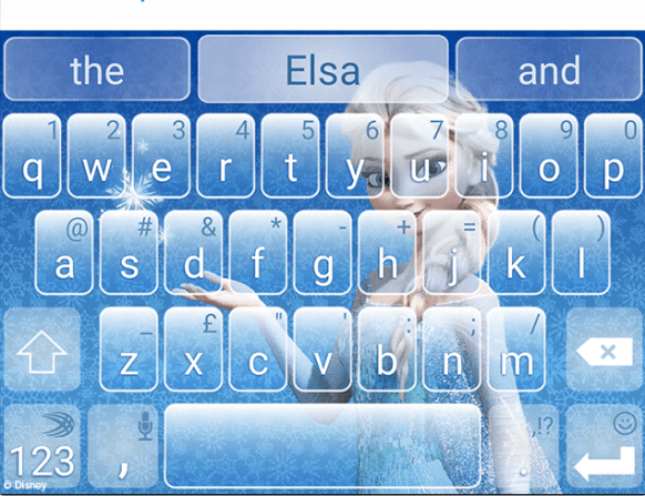 frozen-keyboard-elsa