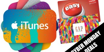 $100 iTunes for $75 as gift cards invade Cyber Monday