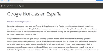 As promised, Google News says ‘adios’ to Spain