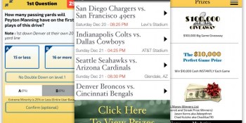 King of the Hill Sports gets fans to make predictions during live games and matches