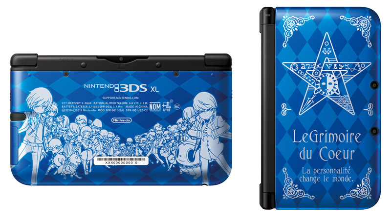 The Persona Q 3DS is pretty snazzy.