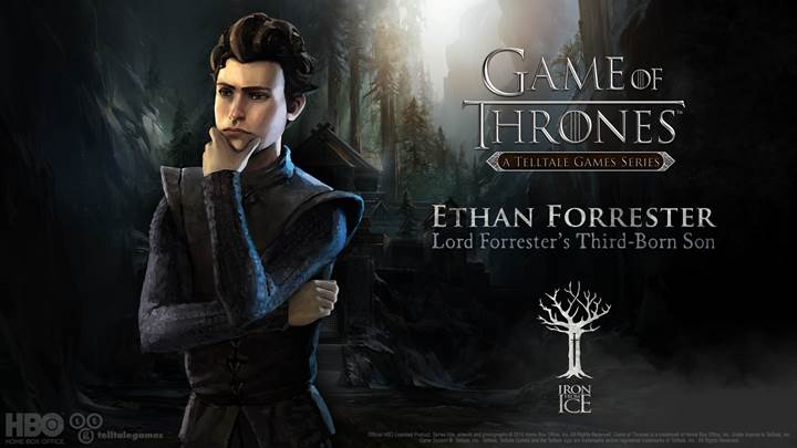 A character from Telltale Games' Game of Thrones