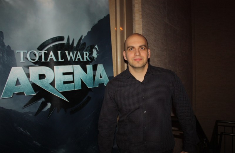 Gabor Beressy, project lead of Total War: Arena