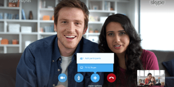 Skype brings free group video calls and full HD support to Samsung Smart TVs