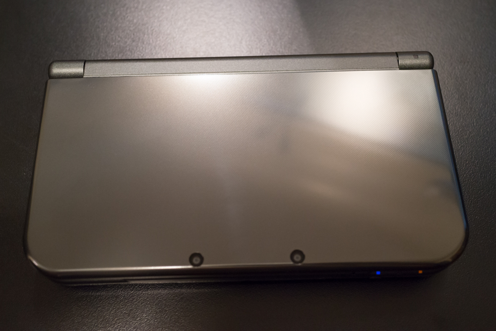 New Nintendo 3DS XL top view