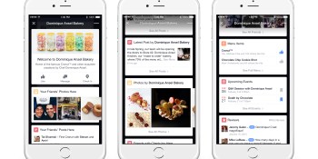 Facebook invades Yelp, Foursquare territory with geo-specific Place Tips for iPhone