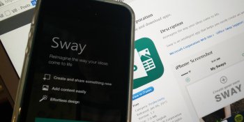 Microsoft launches Sway presentation app for iPhone users in U.S., other countries