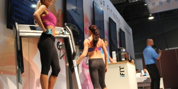 CES Photo Album: Fitness babes have replaced booth babes at the Sands