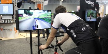 CES Notebook: This virtual biking game may be the future of fitness tech