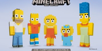 Minecraft teams up with ‘The Simpsons’ for another one of its lucrative skin packs