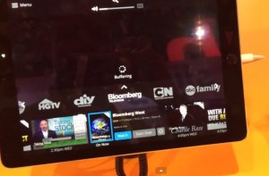 We tested Dish's new Sling TV service at CES.