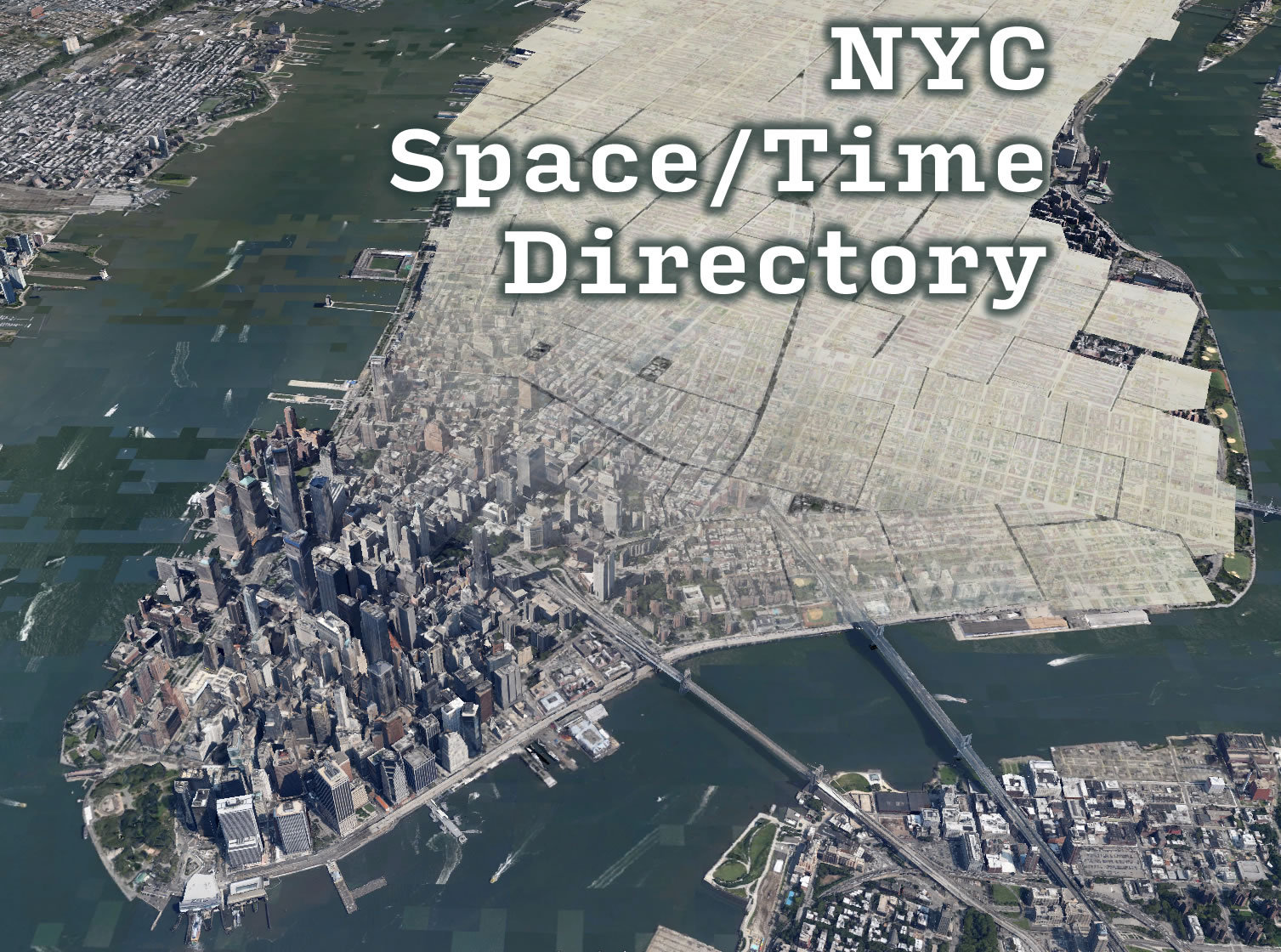 From the New York Public Library's Space/Time Directory proposal