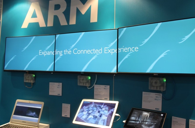 ARM graphics can power multiple displays.