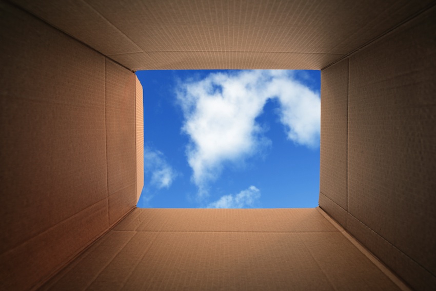 box and cloud