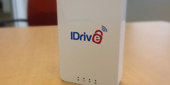 The newest IDrive can wirelessly back up about 600 hours of video