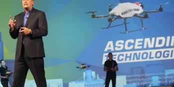 Watch drone ping pong at Intel’s CES keynote