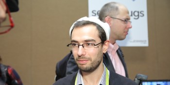 MyBrain’s white headgear uses sensors and music to calm you down