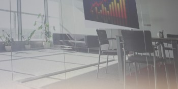 Panasonic shows off a transparent window display for offices and stores