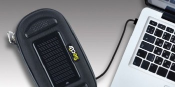 Solar Media Player doubles up as a speaker and solar-powered phone-charging case