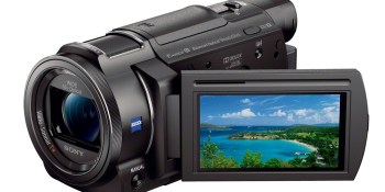 Sony unveils compact 4K Handycams with better image stabilization